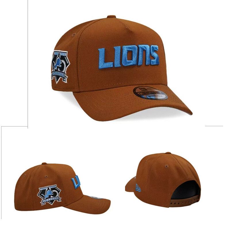 2025 NFL Detroit Lions Hat style TX 01->->Sports Caps